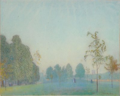 Park Scene and Tower by James Hamilton Hay