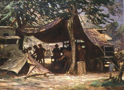 The Motor Transport Repair Workshop, South Africa by James Hamilton Mackenzie