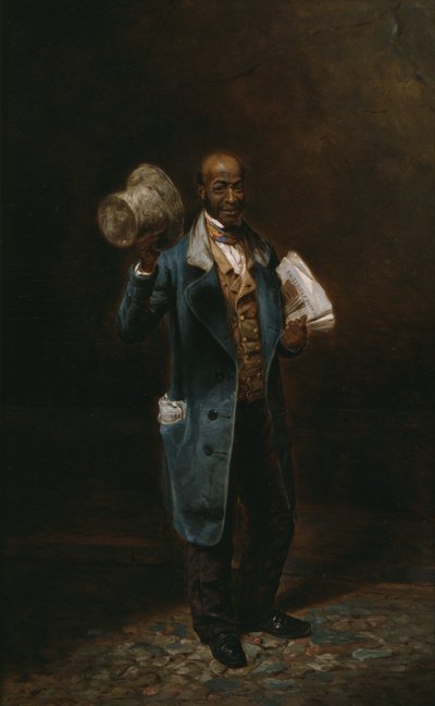 Baltimore News Vendor by James Harvey Cafferty