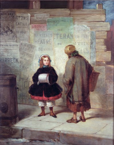 Sidewalks of New York or Rich Girl, Poor Girl by James Harvey Cafferty