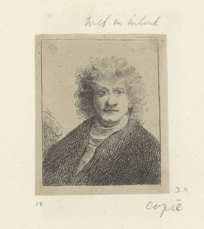 Self-Portrait with Broad Nose by James Hazard
