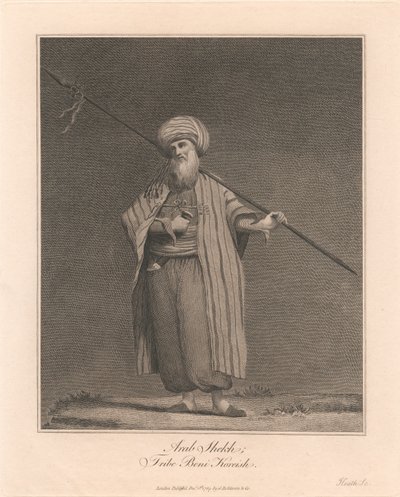 Arab Sheikh, Tribe Beni Koreish by James Heath