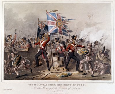The 18th (Royal Irish) Regiment of Foot. At the Storming of Amoy by James Henry Lynch