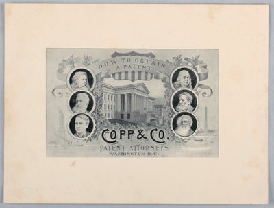 How to Obtain a Patent, Copp & Co. Patent Attorneys, Washington, D.C. by James Henry Moser
