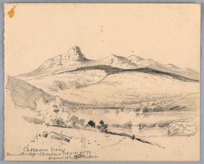 Mt. Chocorua from Tamworth, New Hampshire by James Henry Moser