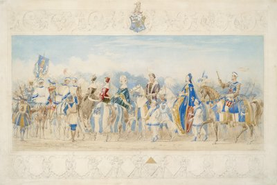 Sir Charles Montelieu Lamb, Knight Marshal of the Lists, 1939 by James Henry Nixon