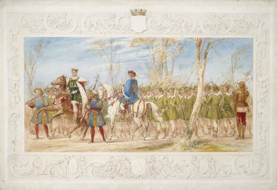 The Marquis of Londonderry, King of the Tournament by James Henry Nixon