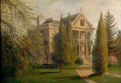 View of Dungan Manor House, Staten Island, 1876 by James Henry Wright