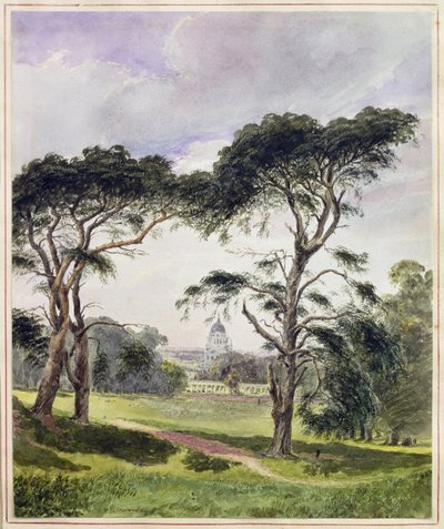 Greenwich Hospital from Greenwich by James Holland