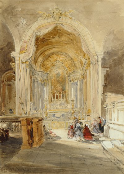 The Chapel of St John the Baptist, San Roque, Lisbon by James Holland