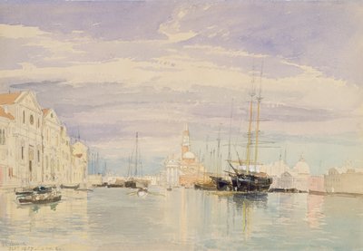 The Giudecca with S. Giorgio Maggiore, Venice by James Holland