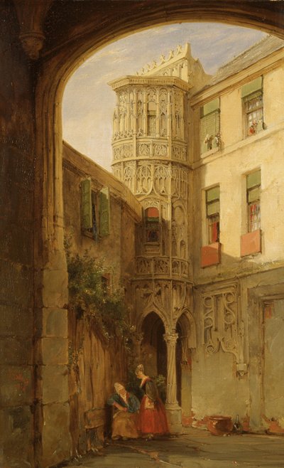 The remains of the palace of Philippe le Bel by James Holland