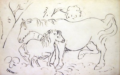 Mare and its Foal by James Howe