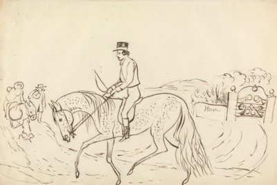 Scene with Horse and Rider by James Howe