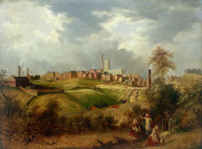 Oldham from Glodwick by James Howe Carse