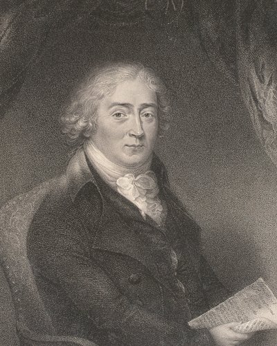 Portrait of Venanzio Rauzzini (1746-1810) engraved by Robert Hancock (1730-1817) by James Hutchison