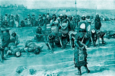 Gideon chooses the three hundred by James Jacques Joseph (after) Tissot