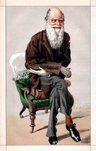 Portrait of Charles Darwin by James Jacques Joseph  Tissot