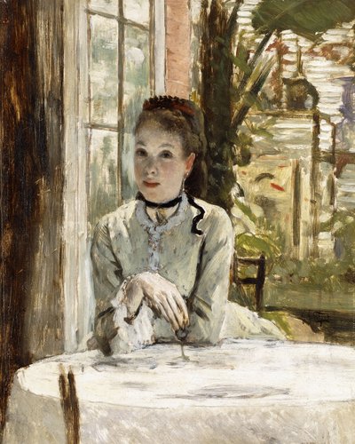 A Woman in an Elegant Interior by James Jacques Joseph Tissot