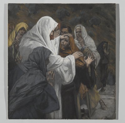 Address to Saint Philip, illustration from The Life of Our Lord Jesus Christ by James Jacques Joseph Tissot