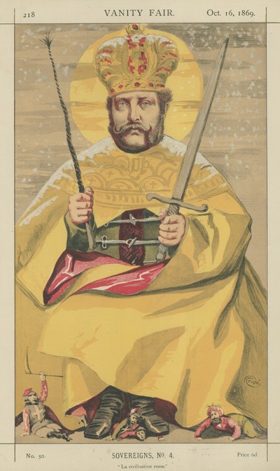 Alexander II of Russia by James Jacques Joseph Tissot