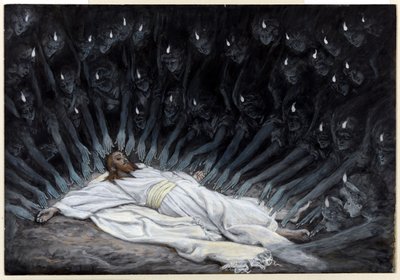Angels Came and Ministered unto Him, illustration for The Life of Christ, c.1886-94 by James Jacques Joseph Tissot