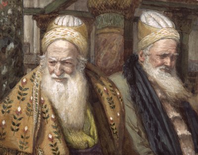 Annas and Caiaphas, illustration for The Life of Christ, c.1886-94 by James Jacques Joseph Tissot