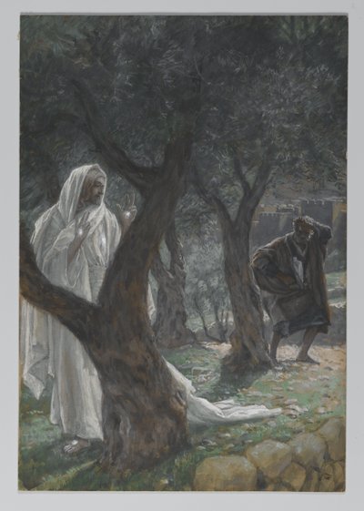 Apparition of Our Lord to Saint Peter, illustration from The Life of Our Lord Jesus Christ by James Jacques Joseph Tissot