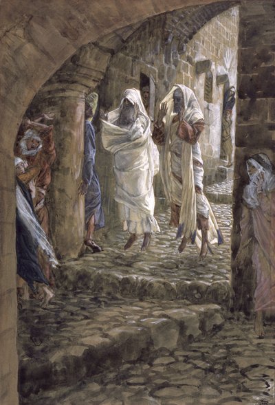 Apparitions of the Dead in the Streets of Jerusalem, illustration for The Life of Christ by James Jacques Joseph Tissot