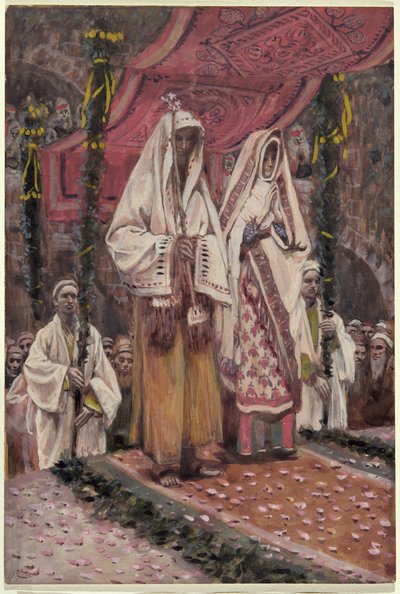 Betrothal of the Holy Virgin and Saint Joseph by James Jacques Joseph Tissot