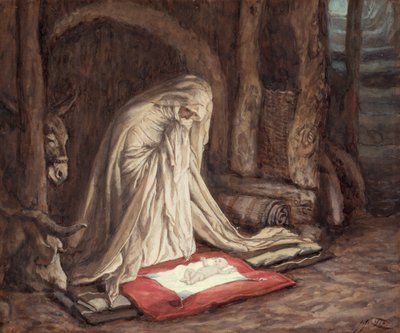 Birth of Our Lord Jesus Christ, illustration for The Life of Christ, c.1886-94 by James Jacques Joseph Tissot