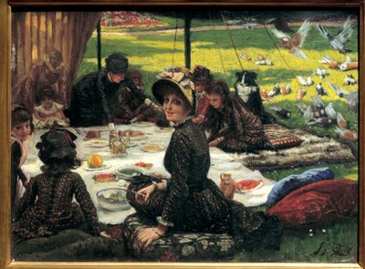 Breakfast on the Grass by James Jacques Joseph Tissot