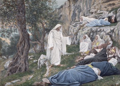 Christ Commanding his Disciples to Rest, illustration for The Life of Christ, c.1886-94 by James Jacques Joseph Tissot