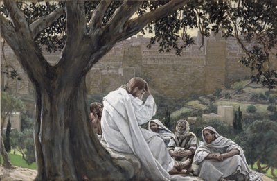 Christ Foretelling the Destruction of the Temple, illustration for The Life of Christ, c.1886-94 by James Jacques Joseph Tissot