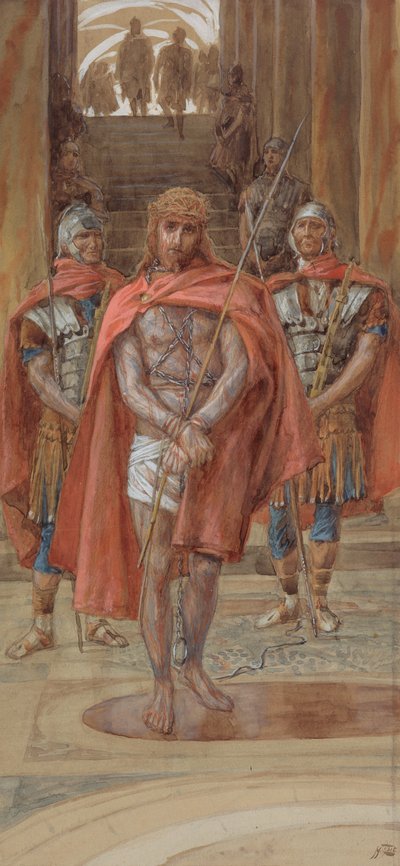 Christ Leaves the Judgement Hall, illustration for The Life of Christ, c.1886-94 by James Jacques Joseph Tissot