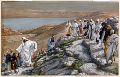 Christ Sending Out the Seventy Disciples, Two by Two, illustration for The Life of Christ by James Jacques Joseph Tissot
