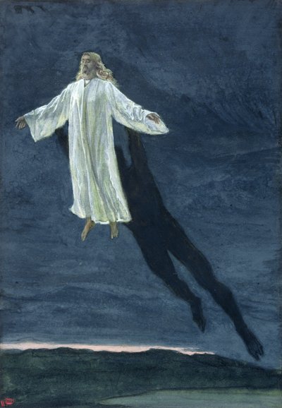 Christ Taken Up into a High Mountain, illustration for The Life of Christ, c.1886-94 by James Jacques Joseph Tissot