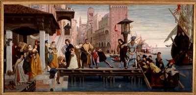 Departing of the Prodigal Child by James Jacques Joseph Tissot