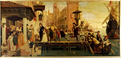 Departure of the Prodigal Child from Venice by James Jacques Joseph Tissot