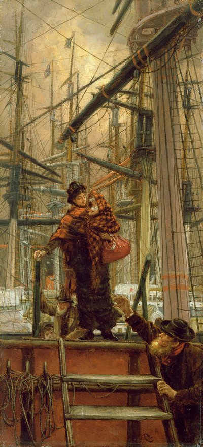 Emigrants by James Jacques Joseph Tissot