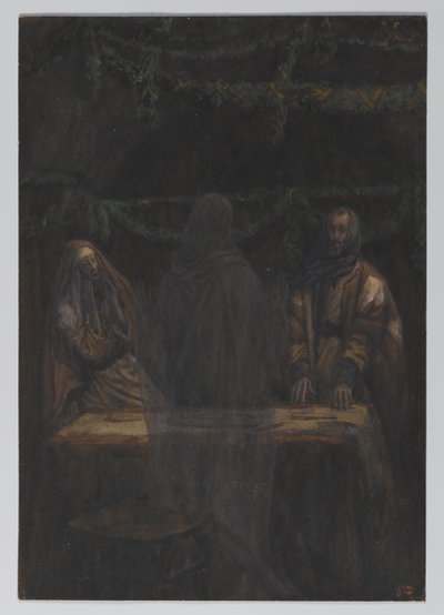 He Vanished from Their Sight, illustration from The Life of Our Lord Jesus Christ by James Jacques Joseph Tissot