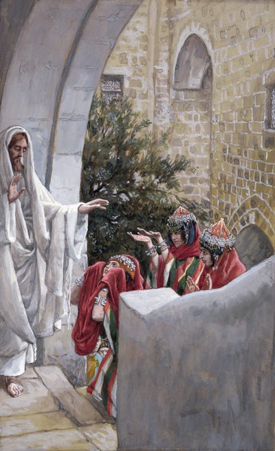 Healing of the Canaanites Daughter, illustration for The Life of Christ, c.1886-94 by James Jacques Joseph Tissot