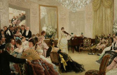 Hush! (The Concert) by James Jacques Joseph Tissot