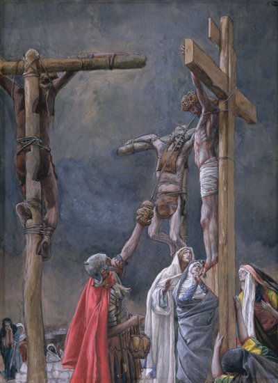 I Thirst. The Vinegar Given to Jesus, illustration for The Life of Christ by James Jacques Joseph Tissot