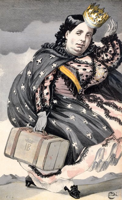 Isabella II (1830-1904) Queen of Spain (1833-1870) by James Jacques Joseph Tissot