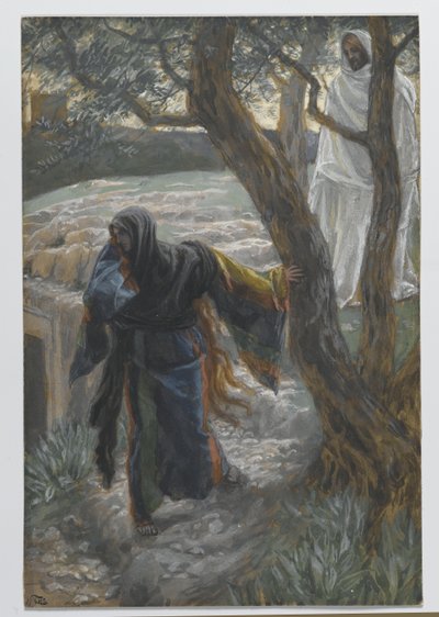 Jesus Appears to Mary Magdalene, illustration from The Life of Our Lord Jesus Christ by James Jacques Joseph Tissot