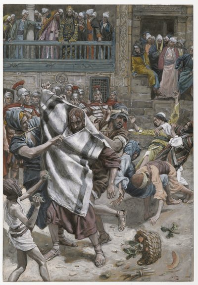Jesus Before Herod, illustration from The Life of Our Lord Jesus Christ by James Jacques Joseph Tissot
