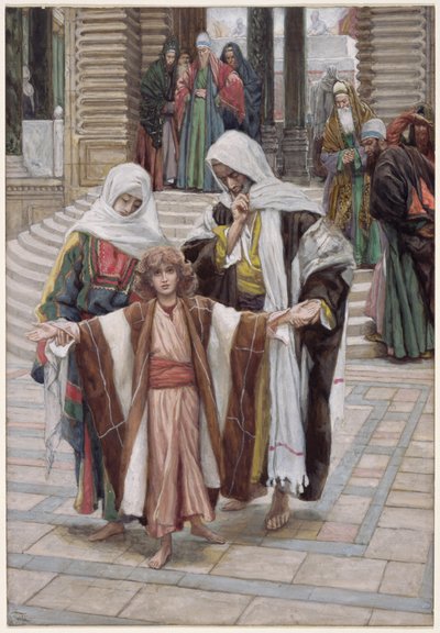 Jesus Found in the Temple, illustration for The Life of Christ, c.1886-94 by James Jacques Joseph Tissot