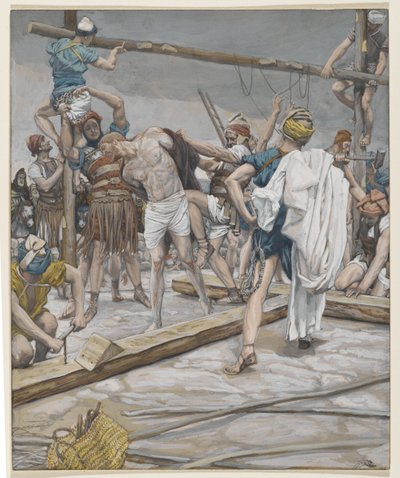 Jesus Stripped of His Clothing, illustration from The Life of Our Lord Jesus Christ by James Jacques Joseph Tissot