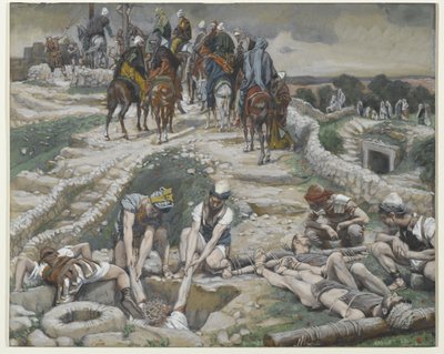 Jesus Taken from the Cistern, illustration from The Life of Our Lord Jesus Christ by James Jacques Joseph Tissot